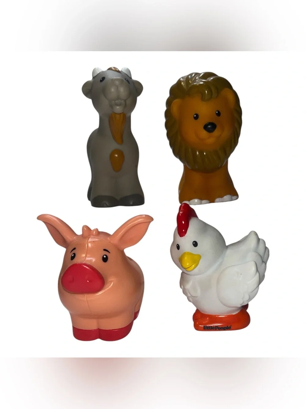Fisher Price Little People Farm Zoo Animal Figures Lot of 9 Preowned